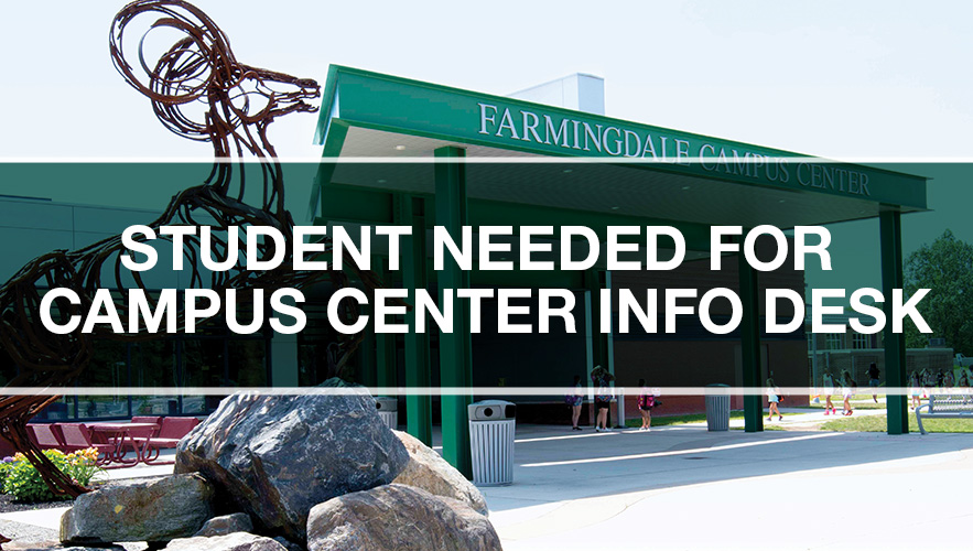 Campus Times Campus Center Info Desk Needs Staffing