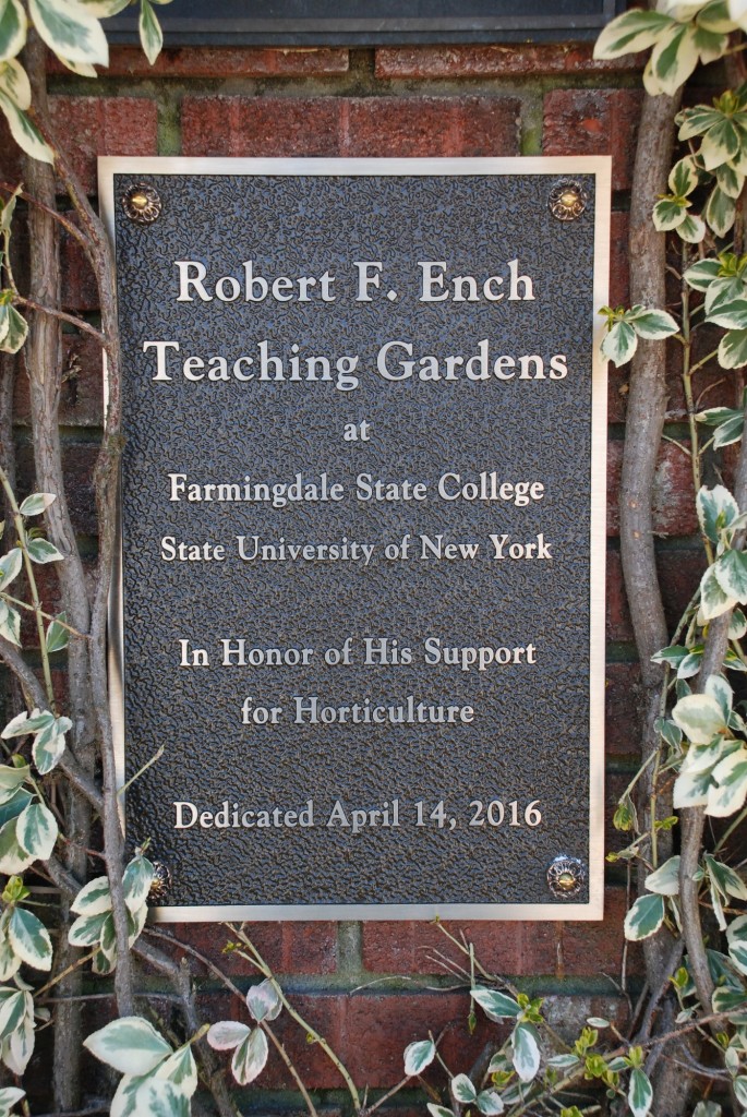 Image for Teaching Gardens Dedicated to Horticulturist Robert F. Ench ’60.