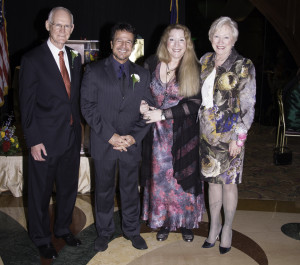 President Keen, John Romita, Kathy Romita and Chancellor Nancy Zimpher