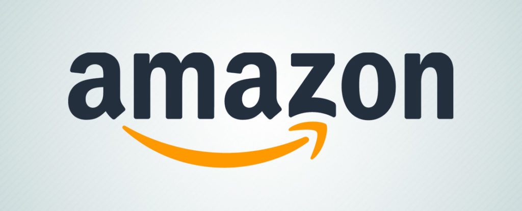 Amazon logo and Mark Drobnjak 