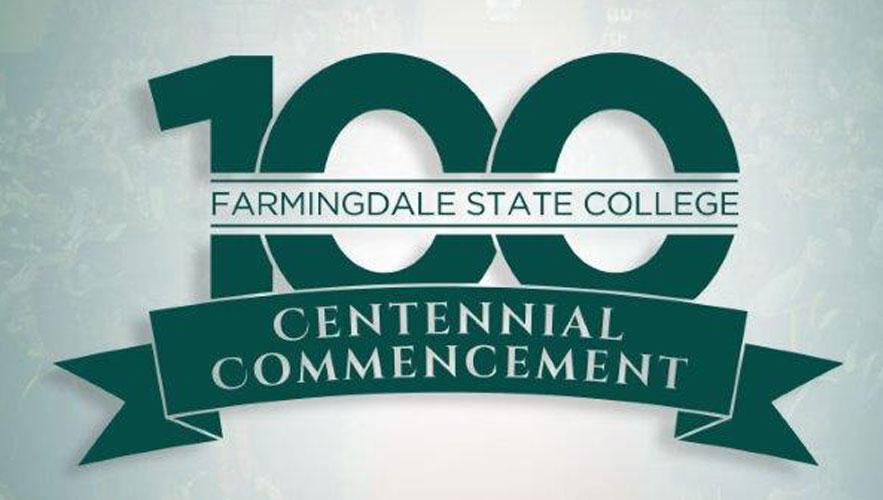 Centennial Commencement logo