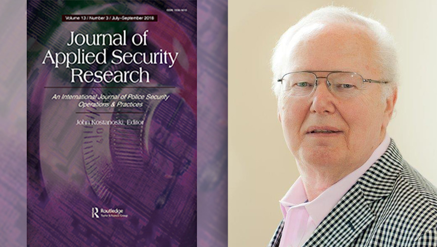 magazine cover and Professor John Kostanoski