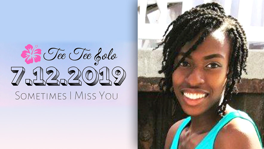 Poster for Tee Tee Solo song, and Tunisia Solomon 