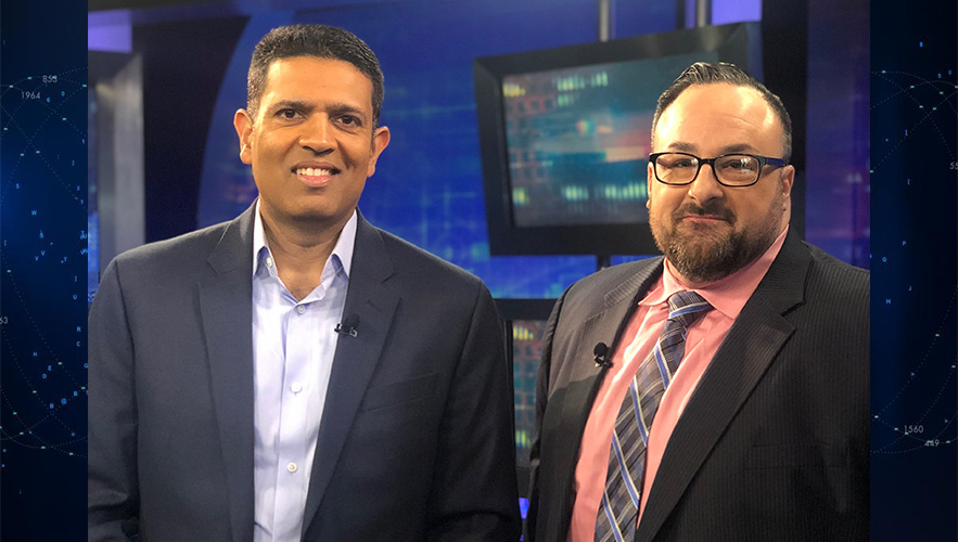 Hari Sreenivasan and Dr. Brian Kelly