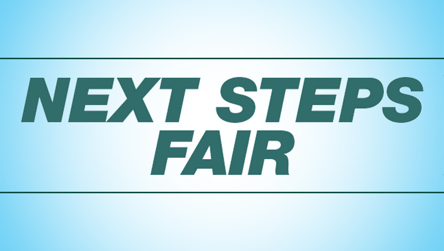 next steps fair logo