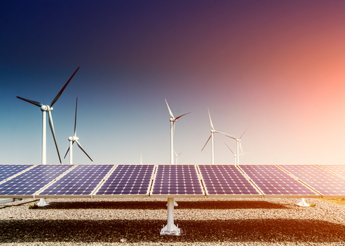 wind turbines