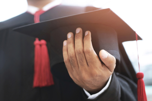 cap and gown