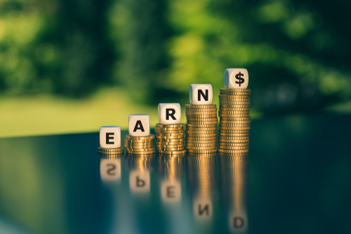 picture of word earn