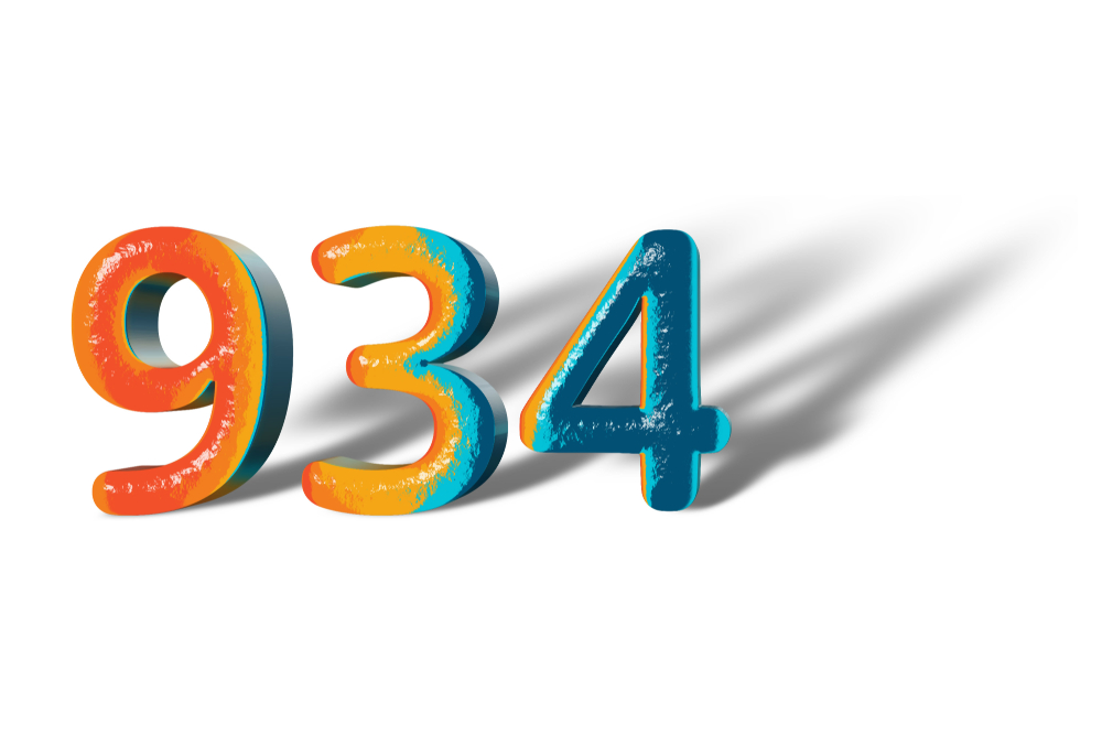 numbers 934