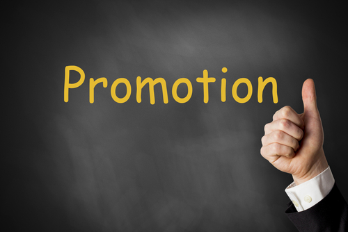 promotion sign