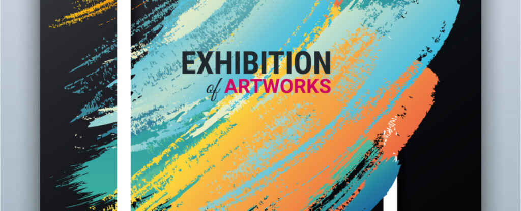 artwork exhibition sign