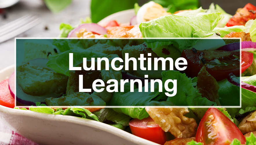 Lunchtime Learning Flyer