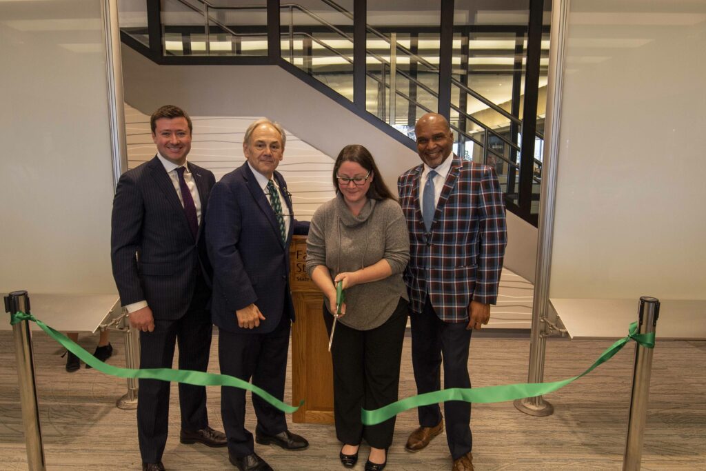 greenley library ribbon cutting