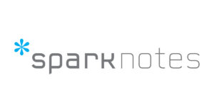 Spark notes logo.